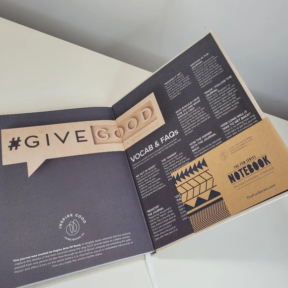 The Acts of Good Journal Notebook NEW with tags - Picture 5 of 5